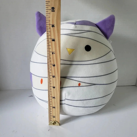 Squishmallow Halloween Mummy Holly  Owl 12" Plush. - Picture 5 of 5